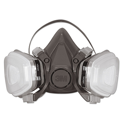 3M Half Facepiece Paint Spray/Pesticide Respirator, Large (MMM6311PA1A)