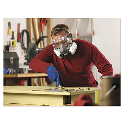 3M Half Facepiece Paint Spray/Pesticide Respirator, Large (MMM6311PA1A)