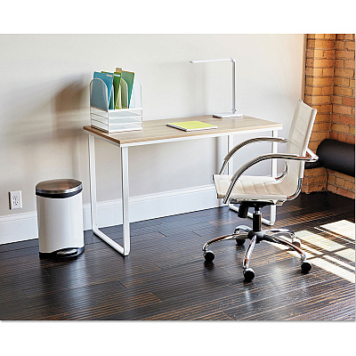 Safco Onyx Mesh Desk Organizer with Five Vertical and Three Horizontal Sections, Letter Size Files, 11.5" x 9.5" x 13", White (SAF3266WH)