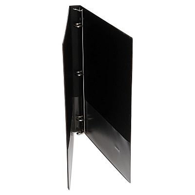 Universal Economy Non-View Round Ring Binder, 3 Rings, 1" Capacity, 11 x 8.5, Black (UNV31401)