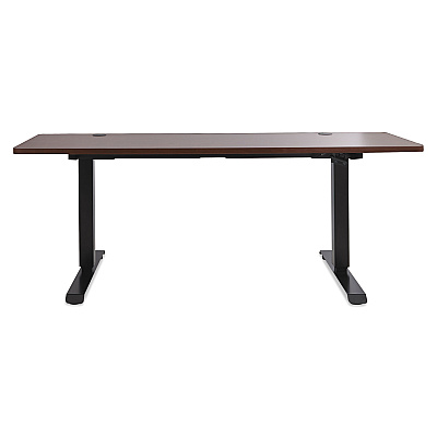 Alera AdaptivErgo Sit-Stand 3-Stage Electric Height-Adjustable Table Base with Memory Control, 48.06" x 24.35" x 25" to 50.7",Black (ALEHT3SAB)