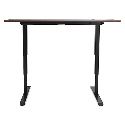 Alera AdaptivErgo Sit-Stand 3-Stage Electric Height-Adjustable Table Base with Memory Control, 48.06" x 24.35" x 25" to 50.7",Black (ALEHT3SAB)