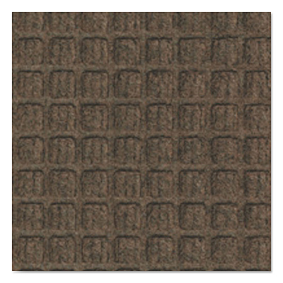 Crown Super-Soaker Wiper Mat with Gripper Bottom, Polypropylene, 36 x 120, Dark Brown (CWNSSR310DB)