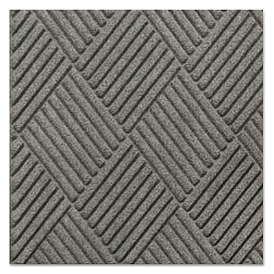 Crown Super-Soaker Diamond Mat, Polypropylene, 46 x 72, Slate (CWNS1R046ST)