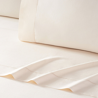 Aston & Arden Linacel Sheet Set Cali-king Tan, 4 Piece Set (P-SS-LNCALKG-TN)