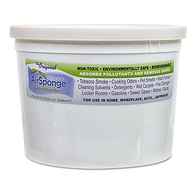 Nature's Air Sponge Odor Absorber, Neutral, 64 oz Tub (DEL1013EA)