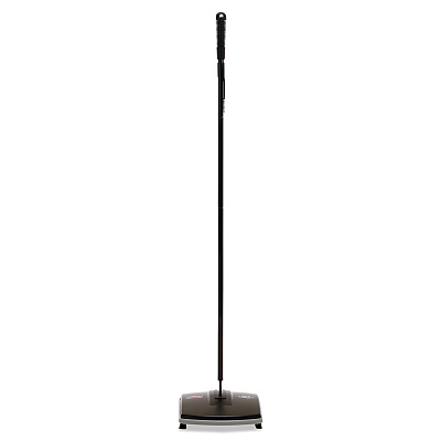 Rubbermaid Commercial Floor and Carpet Sweeper, 44" Handle, Black/Gray (RCP421288BLA)