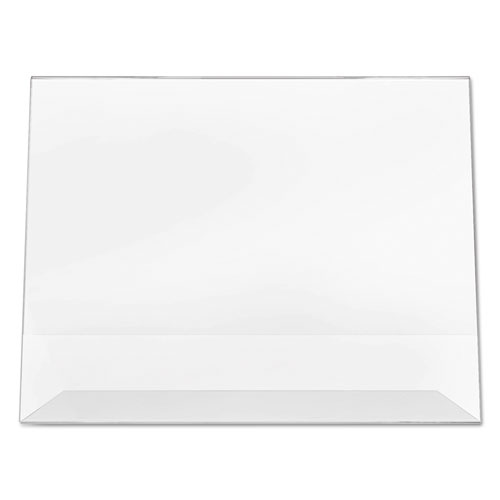 deflecto Classic Image Slanted Sign Holder, Landscaped, 11 x 8.5 Insert, Clear (66701)
