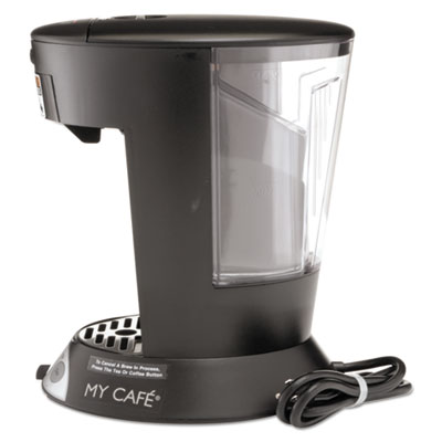 BUNN My Cafe Pourover Commercial Grade Coffee/tea Pod Brewer, Stainless Steel, Black (BUNMCP)