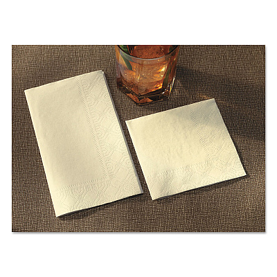 Hoffmaster Dinner Napkins, 2-Ply, 15 x 17, White, 1000/Carton (HFM180500)