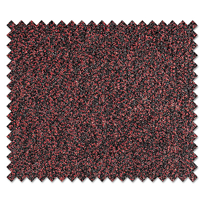 Crown Dust-Star Microfiber Wiper Mat, 36 x 60, Red (CWNDS0035RD)