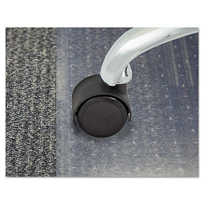 Master Caster Duet Dual Wheels, Grip Ring Type C Stem, 2" Soft Polyurethane Wheel, Matte Black, 5/Set (MAS64526)