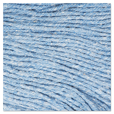 Boardwalk Super Loop Wet Mop Head, Cotton/Synthetic Fiber, 5" Headband, Medium Size, Blue, 12/Carton (BWK502BLCT)