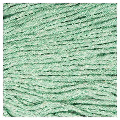 Boardwalk Super Loop Wet Mop Head, Cotton/Synthetic Fiber, 5" Headband, Medium Size, Green (BWK502GNEA)