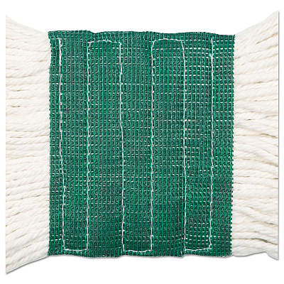 Boardwalk Super Loop Wet Mop Head, Cotton/Synthetic Fiber, 5" Headband, Medium Size, White, 12/Carton (BWK502WHCT)