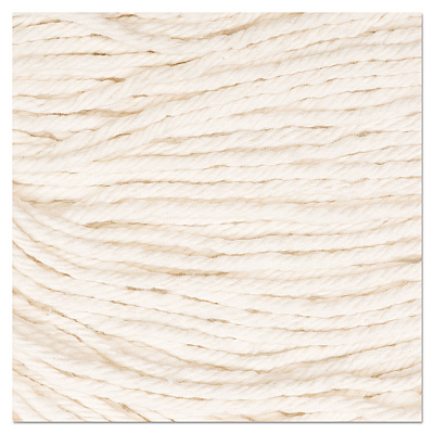 Boardwalk Super Loop Wet Mop Head, Cotton/Synthetic Fiber, 5" Headband, Large Size, White, 12/Carton (BWK503WHCT)