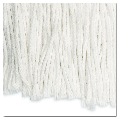 Boardwalk Cut-End Wet Mop Head, Rayon, No. 24, White (BWK2024REA)