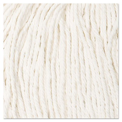 Boardwalk Cut-End Wet Mop Head, Cotton, No. 16 Size, White (BWK2016CEA)