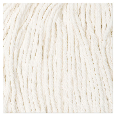 Boardwalk Cut-End Wet Mop Head, Rayon, No. 20, White, 12/Carton (BWK2020RCT)