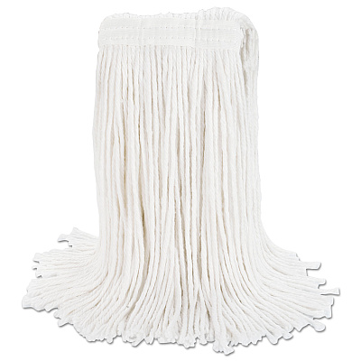 Boardwalk Cut-End Wet Mop Head, Rayon, No. 20, White (BWK2020REA)
