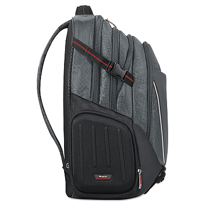 Solo Active Laptop Backpack, Fits Devices Up to 17.3", Polyester, 12.5 x 6.5 x 19, Black (USLACV7004)