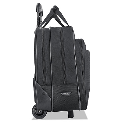 Solo Classic Rolling Case, Fits Devices Up to 17.3", Polyester, 16.75 x 7 x 14.38, Black (USLCLS9104)