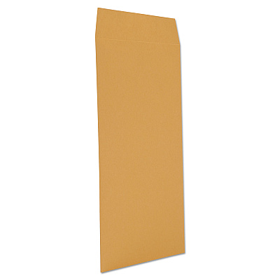 Universal Catalog Envelope, 24 lb Bond Weight Paper, #10 1/2, Square Flap, Gummed Closure, 9 x 12, Brown Kraft, 250/Box (UNV41105)