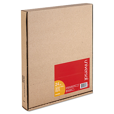 Universal Insertable Tab Index, 8-Tab, 11 x 8.5, Buff, Assorted Tabs, 24 Sets (UNV20840)
