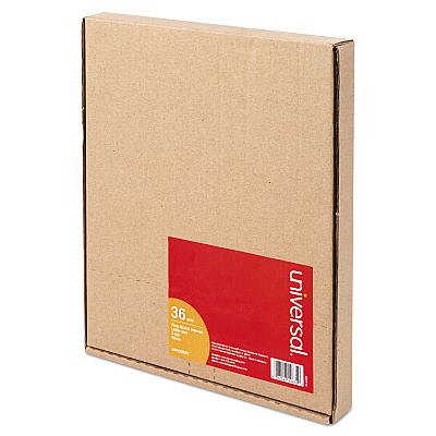 Universal Self-Tab Index Dividers, 5-Tab, 11 x 8.5, White, 36 Sets (UNV20835)