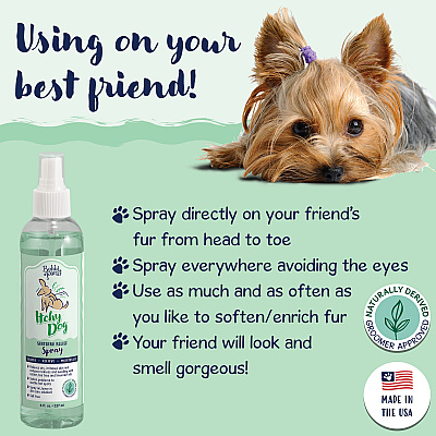 Bobbi Panter Signature Itchy Dog Spray, Tea Tree/lavender (8oz), 8 Oz Bottle (BP00015)