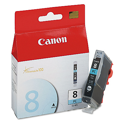 Canon 0624B002 (CLI-8) Ink, 450 Page-Yield, Photo Cyan (CNMCLI8PC)