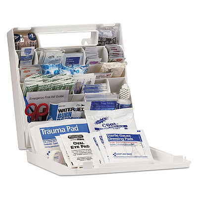 First Aid Only ANSI Class A+ First Aid Kit for 50 People, 183 Pieces, Plastic Case (FAO90639)