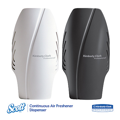 Scott Continuous Air Freshener Dispenser, 2.8" x 2.4" x 5", Smoke (KCC92621)