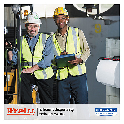 WypAll Jumbo Roll Dispenser, 16.8 x 8.8 x 10.8, Black (KCC80579)
