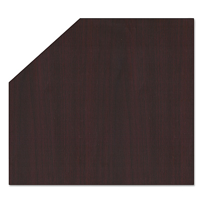Alera Reception Lounge 700 Series Gang Table, Corner, 27.5w x 27.5d x 13.13h, Mahogany (ALERL7628M)