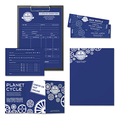 Astrobrights Color Paper, 24 lb Bond Weight, 8.5 x 11, Blast-Off Blue, 500/Ream (WAU21906)