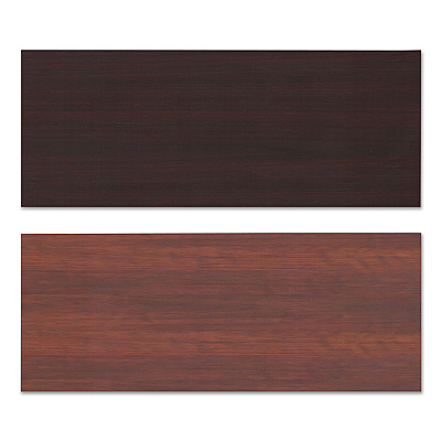 Alera Reversible Laminate Table Top, Rectangular, 59.5w x 23.63,Medium Cherry/Mahogany (ALETT6024CM)