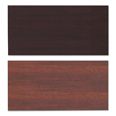 Alera Reversible Laminate Table Top, Rectangular, 59.38w x 29.5,Medium Cherry/Mahogany (ALETT6030CM)