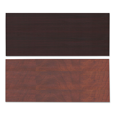 Alera Reversible Laminate Table Top, Rectangular, 71.5 x 29.5, Medium Cherry/Mahogany (ALETT7230CM)