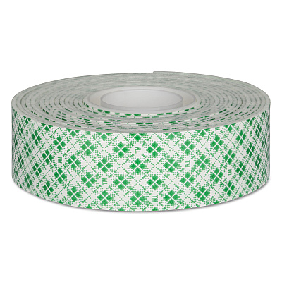 Scotch Permanent High-Density Foam Mounting Tape, Holds Up to 15 lbs, 1 x 125, White (MMM314SMED)