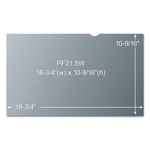 3M Antiglare Frameless Filter for 21.5" Widescreen Flat Panel Monitor, 16:9 Aspect Ratio (AG215W9)