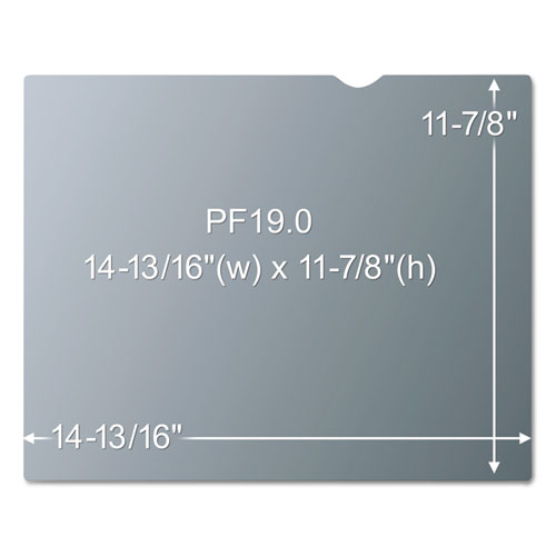 3M Antiglare Frameless Filter for 19" Flat Panel Monitor (AG190C4B)
