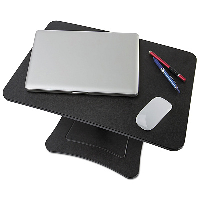 Victor DC230 Adjustable Laptop Stand, 21" x 13" x 12" to 15.75", Black, Supports 20 lbs (VCTDC230B)