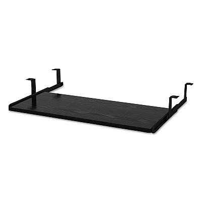 Alera Valencia Series Underdesk Keyboard/Mouse Shelf, 28w x 12d, Black (ALEVA312812BK)
