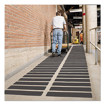 3M Safety-Walk Safety-Walk General Purpose Tread Rolls, 4" x 60 ft, Black (MMM19223)