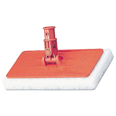 3M Doodlebug Threaded Pad Holder Kit, 4.63 x 10, Orange, 4/Carton (MMM08542)