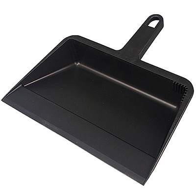 Dust Pan Value Plus Black, Case Of 12 (710)