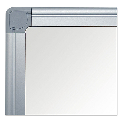MasterVision Value Lacquered Steel Magnetic Dry Erase Board, 48 x 36, White Surface, Silver Aluminum Frame (BVCMA0507170)