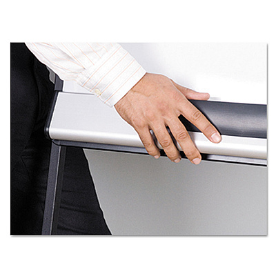 MasterVision Tripod Extension Bar Magnetic Dry-Erase Easel, 69" to 78" High, Black/Silver (BVCEA48062119)