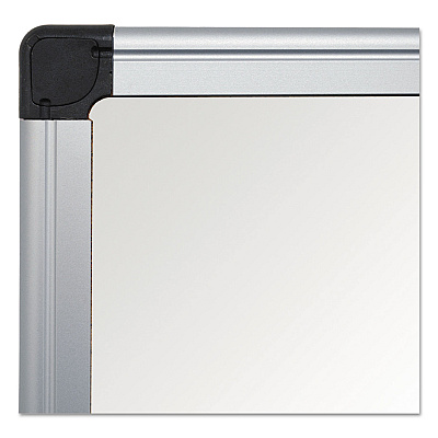 MasterVision Value Melamine Dry Erase Board, 18 x 24, White Surface, Silver Aluminum Frame (BVCMA0212170MV)